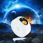 Multiscene 5V Moon Galaxy Projector , Bedroom Moonlight Star Light Projector
