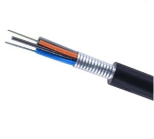 Quality GYTA fiber optic g652 steel central strength member fiber optic cable wholesale