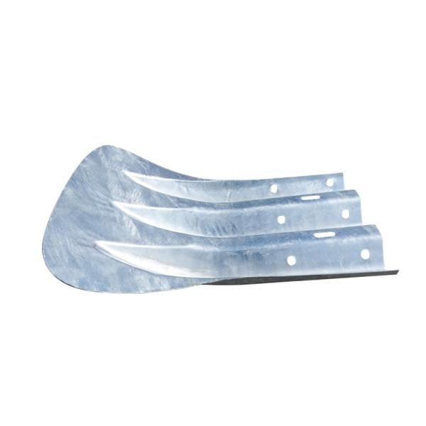 ISO9001 2008 Certified Hot Dipped Galvanized Fishtail Terminal End for Highway