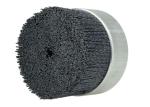 Metal Base Abrasive Filament Burr Maximum Density Miniature Disc Brush