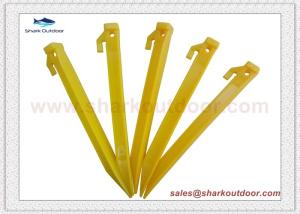 Quality Ultralight ABS Plastic Tent Pegs for Outdoor Camping Beach Trip Tent Accessories wholesale