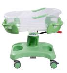 Adjustable ABS 60kg Movable Newborn Baby Hospital Bed