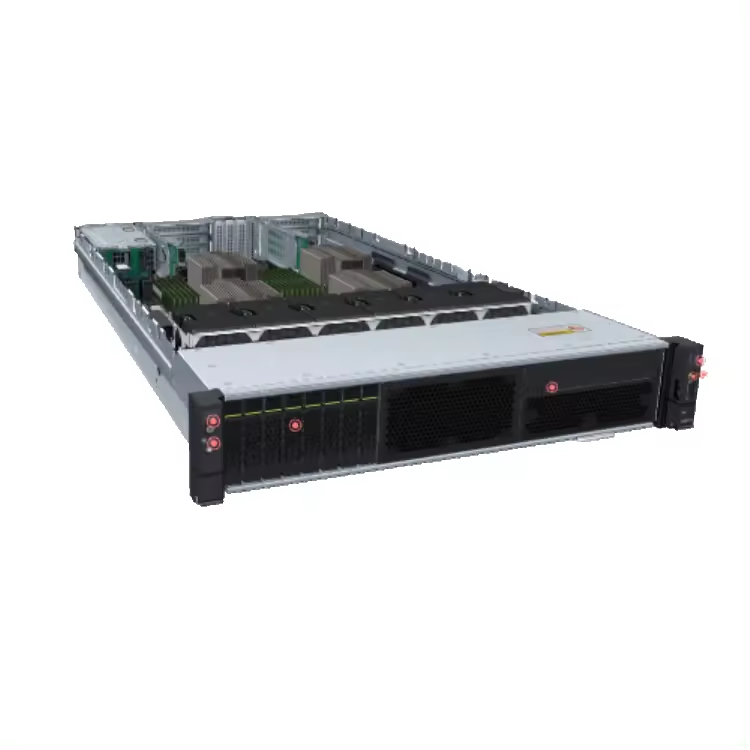 Rack-Mounted FusionServer Pro 2488H V6 24SFF 2U Server with Xeon Gold 8360H Processor