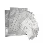 Smell Proof Aluminum Foil Bags Silver Custom Mylar Bags For Food