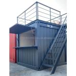 Modern Design Style 10 ft 20 ft Mobile Bar Prefabricated House Container Store