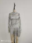 Silver Girls Ballet Clothes For Kids , Womens Ballet Leotards