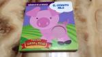 Educational Touch Feel Kids Board Books Baby Customized Paper Material