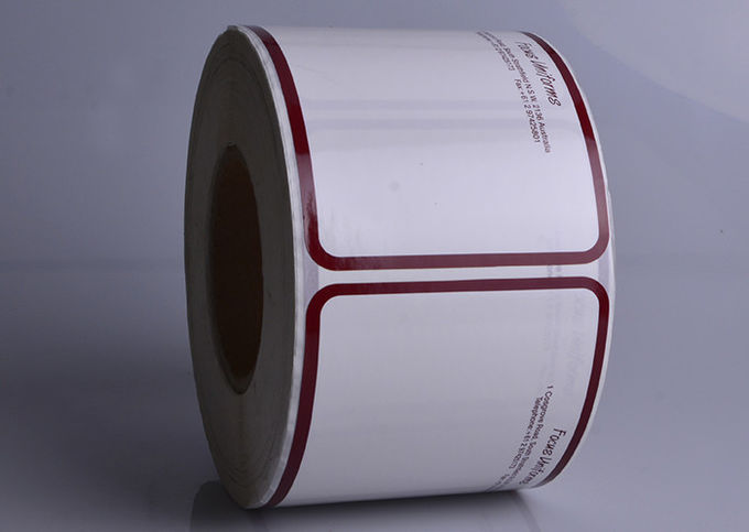 Print custom self adhesive paper printable shipping tracking labels