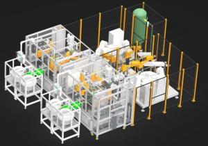 China Custom Assembly Line For Commodities Ultrasonic And RF Welding on sale