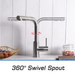 world famous brand mixer Sus304 sink Faucet steel 316 Whale Marine Tap