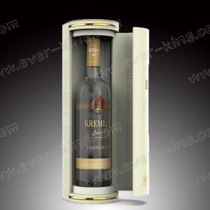 Quality Recyclable Pantone Color 350gsm Coated Paper Glass Bottle Box wholesale