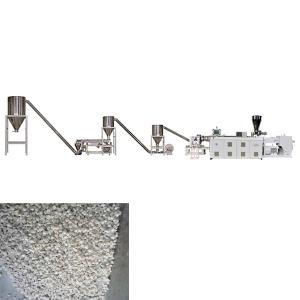 Quality High Capacity PVC Pelletizing Machine PVC Recycle Granule Production Line For Cable Transparent PVC Pellet wholesale