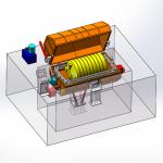 Kayak rotational molding machine customized made by for sale