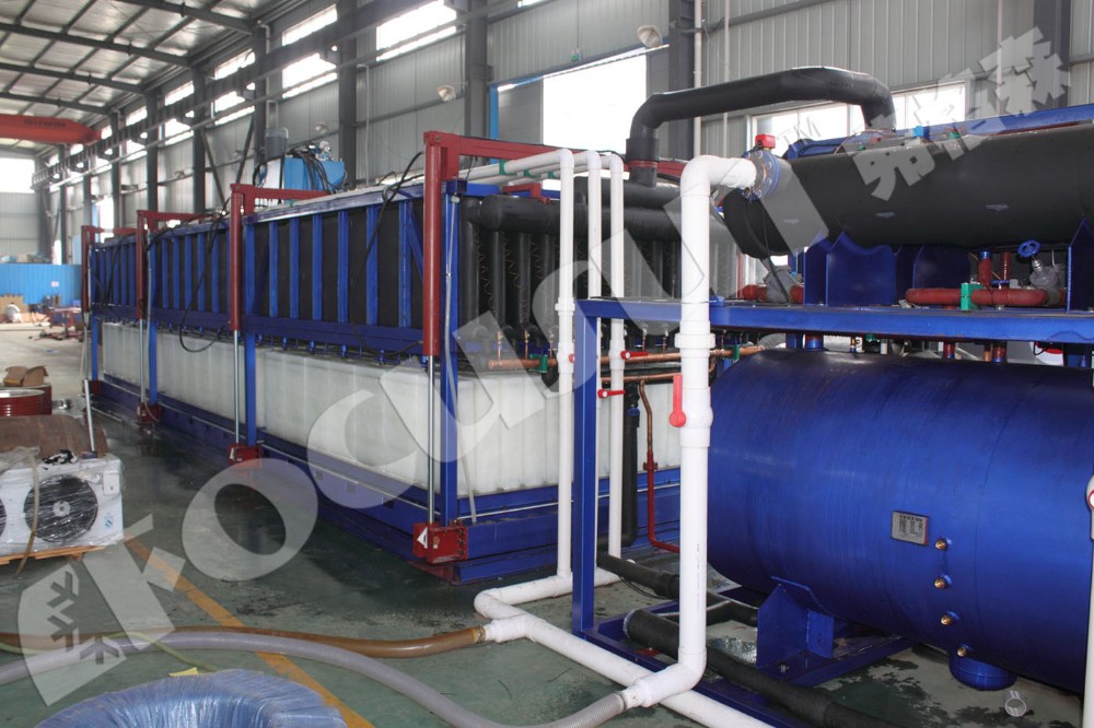 Block Ice Machine for Fish and Seafood 5/10/15/20/25/50kg Ice Size 380v/220V Voltage