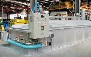 Quality 300000Kcal/H Electric Zinc Coating Furnace Touch Screen Control wholesale