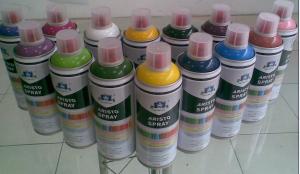 Quality DIY Colorful Graffiti Art Spray Paint / Aerosol Spray Paint Red Blue Purple Gold wholesale