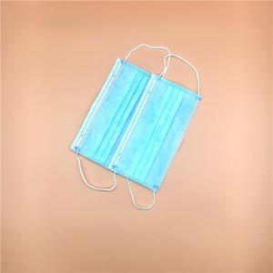 Quality 3 Ply Disposable Non Woven Face Mask / Disposable Mouth Mask Protective wholesale