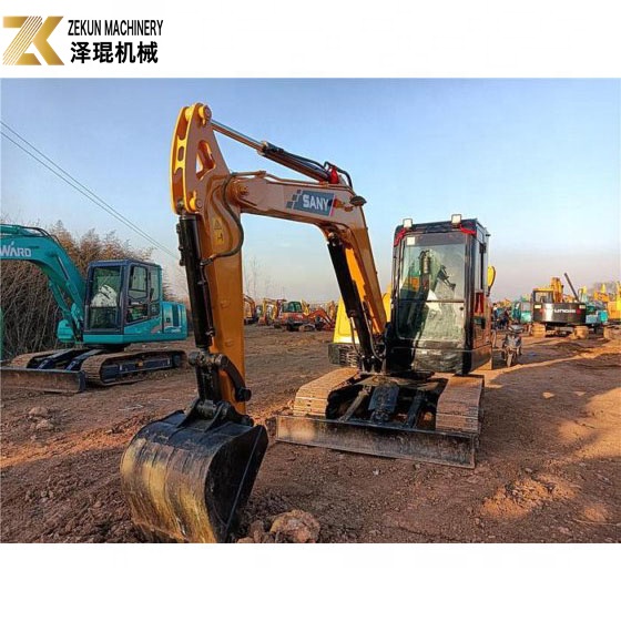 Used 6 Ton Sany SY60C PRO Excavator with Sany Engine and Low Hours