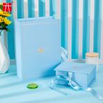 Paper Box Folding Cardboard Printed Magnetic Ribbon Packaging Gift Box Wedding