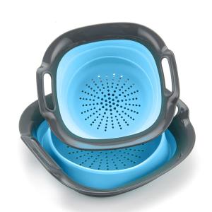 Quality Tasteless Silicone Kitchenware Silicone Washing Basket wholesale