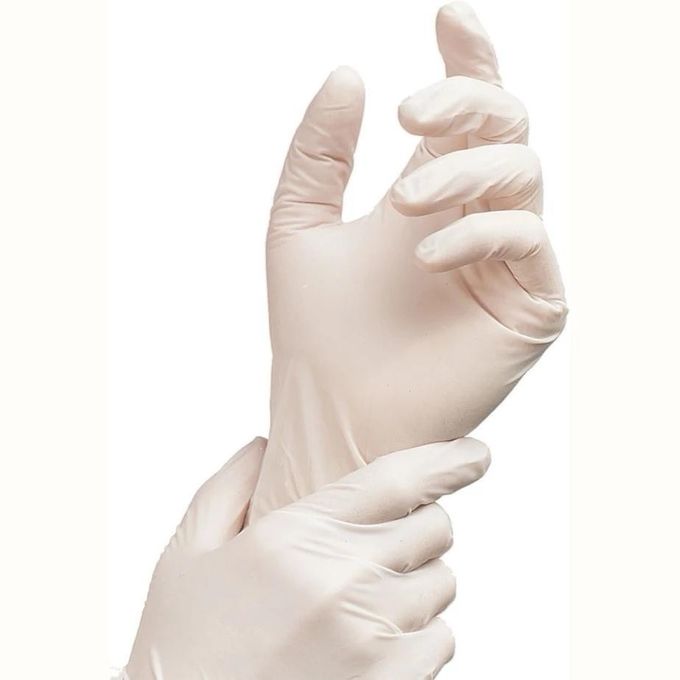 Medical Sterile Disposable Protective Gloves 100 % Latex Safety For Surgical