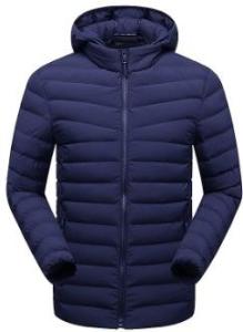 Quality Regular Length Mens Light Down Jacket Windproof 100% Polyester Lining wholesale
