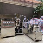 Laboratory Cosmetic Ointment Cream Vacuum Homogenizer Emulsifying Mixer