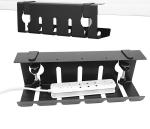 Customized Under Desk Cable Management Tray Metal Cable Organizer For Desk
