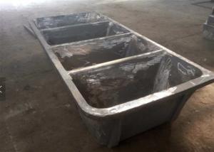 Quality 10-19 Tons V Method Lead Ingot Mold With Forklift Hole wholesale
