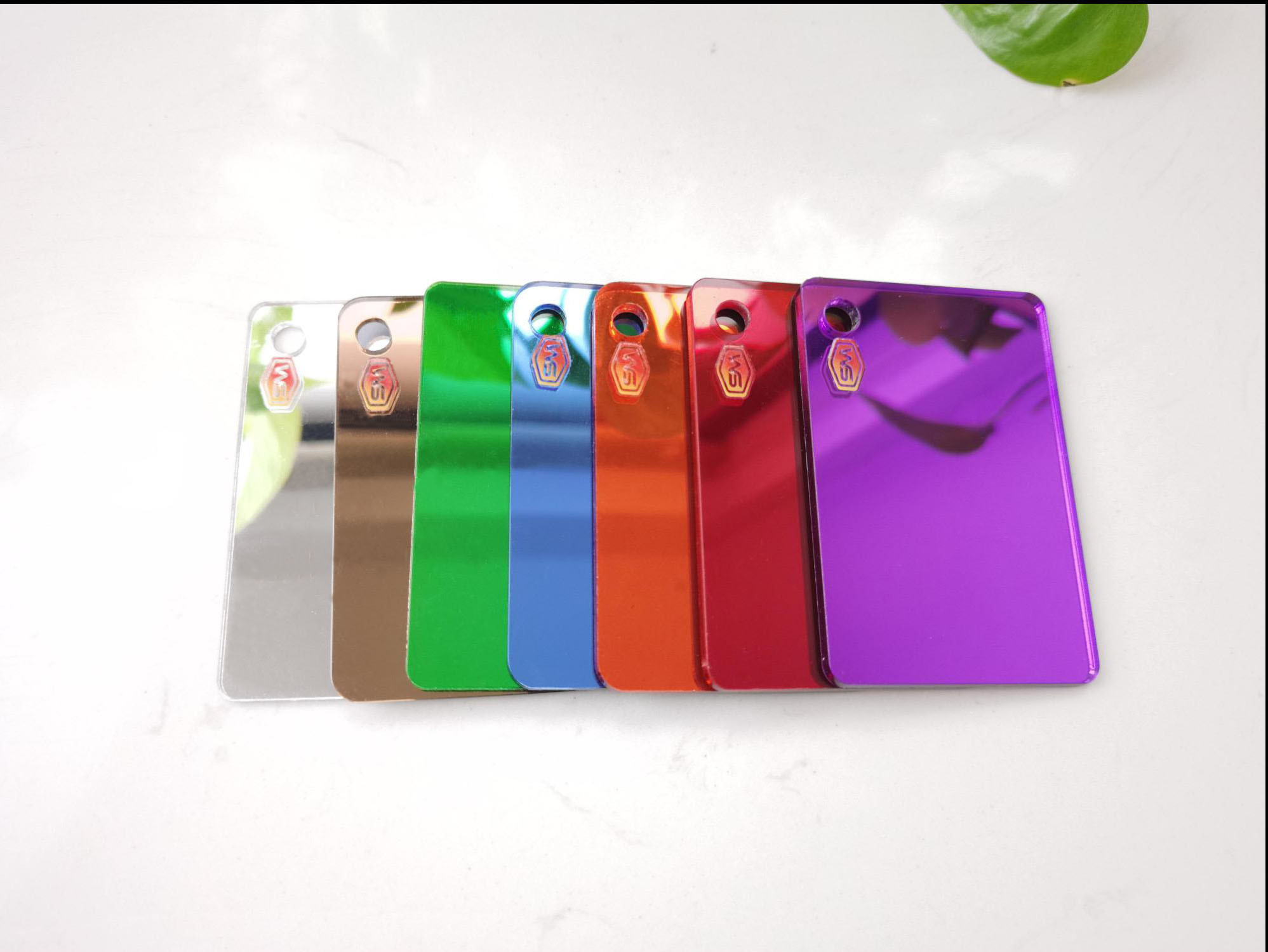 Professional 0.6mm-6mm 100% Virgin Golden Plexiglass Mirror Acrylic Sheet