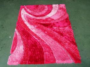 Quality Pink Popular Structured Shaggy Carpet Popular in Muslim Countries wholesale