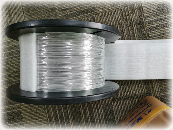 PP Insulated CuNi44 Copper Based Alloys Constantan Heating Cable OD 0.85mm