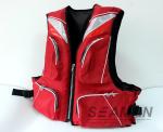 Durable Fashion 4 Pockets 420D Nylon Polyester PVC Foam Adult Fishing Life