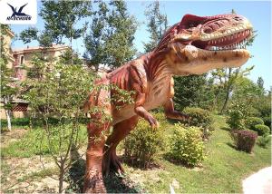 Quality Giant Life Size Dinosaur Theme Park , Dinosaur Lawn Sculpture With Color Customized wholesale
