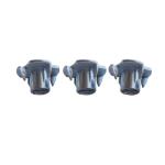 Iron Plated Environmental Protection Blue Zinc T Nuts Four Claw For Wood
