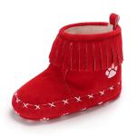 New arrived Cotton sole Tassel 0-2 years prewalker baby booties newborn