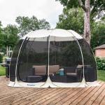 Alvantor Screen House Room Camping Tent Outdoor Canopy Pop Up Sun Shade Hexagon