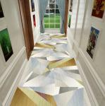 Tulip And Peony Flower Entrance Large Commercial Floor Mat Hotel Corridor