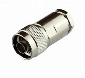 Quality RF Low PIM N-Male Connector for RG213 Coaxial Feeder Cable antenna connector wholesale