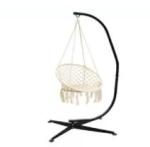 Outdoor Park Bedroom Air Porch Swing Chair Heavy Duty Metal Adjustable Stand for