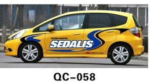 Quality Car Decoration PVC Water Proof Car Body Sticker QC-058C wholesale