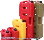 Red Color 2.5 Gallon Plastic Gas Jerry Can 10 Litre HDPE Gasoline Diesel Fuel