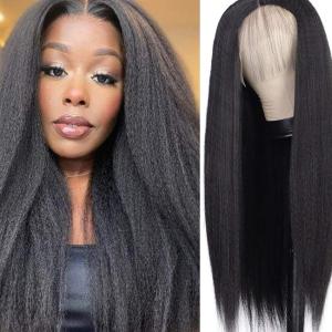 Quality Capless Glueless Wigs Human Hair 360 Kinky Straight ODM wholesale