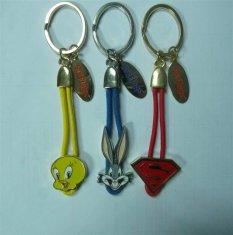 Quality Silver / Antique Silver 1.2mm - 3.0mm Promotional Metal Keyrings wholesale