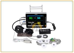 Quality 8&quot; Medical Monitoring Equipment Six Parameters 96 Hours Large Storage wholesale