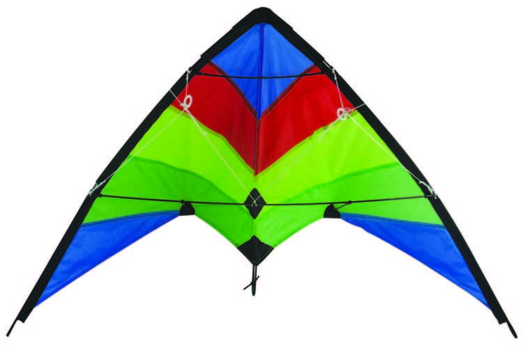 Kite fans delta sports kite , stackable stunt kite for performance