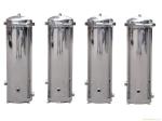 Precision Cartridge Water Filter Housing for Food Beverage Stainless Steel 304