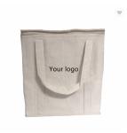 Eco Insulated Food Bag Cotton Canvas Lunch Cooler Bag for Supermarket