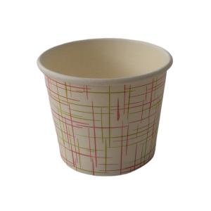 Quality PE Coating 5oz Ice Cream Cups Flexo Printing Single Wall Paper Eco Ice Cream Cups wholesale