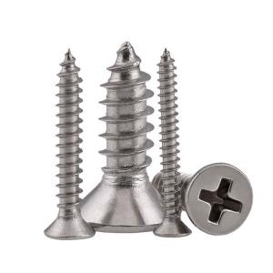 Quality M8 Stainless Steel Flat Head Self Tapping Screws wholesale